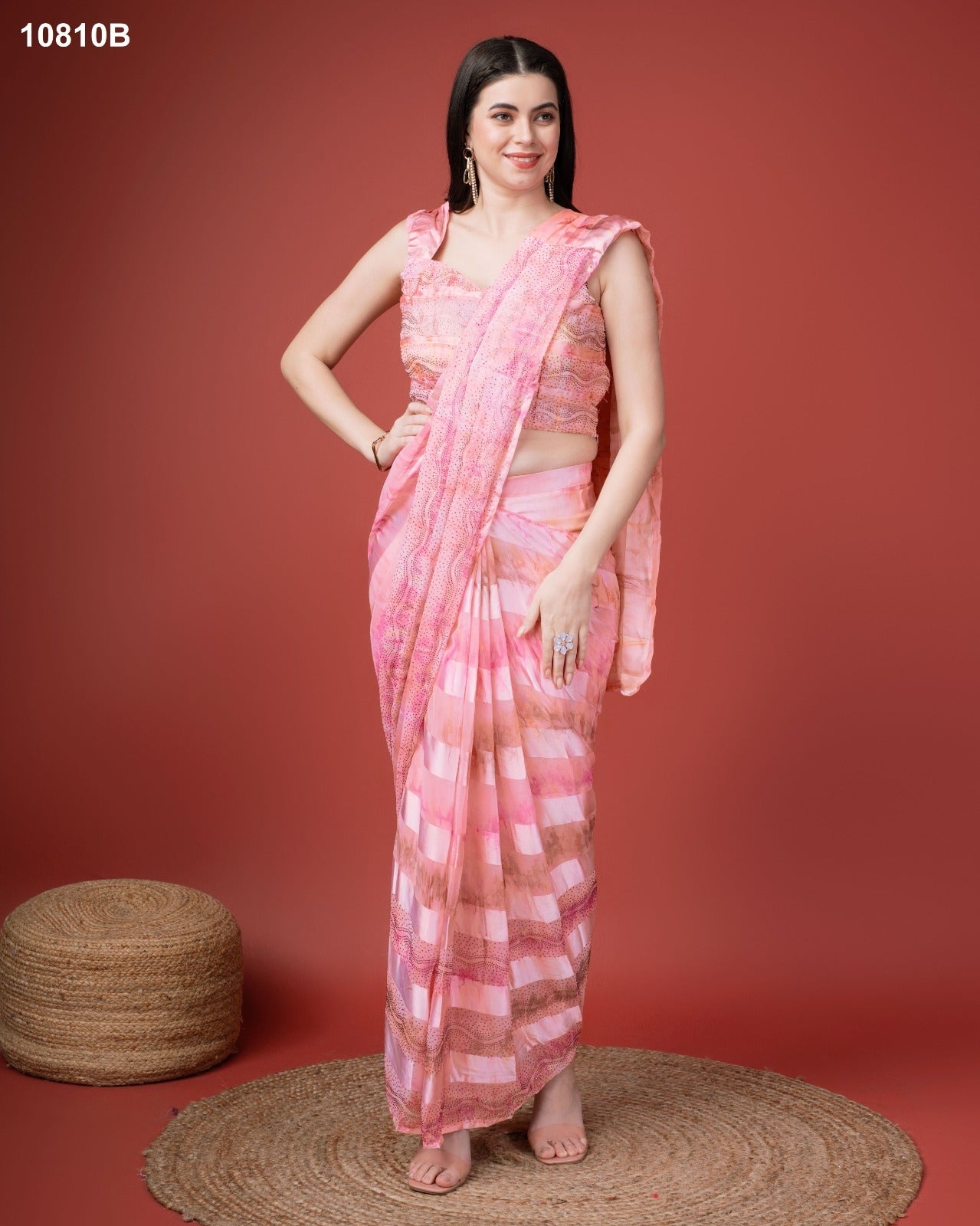 10810B Amoha Ready To Wear Saree