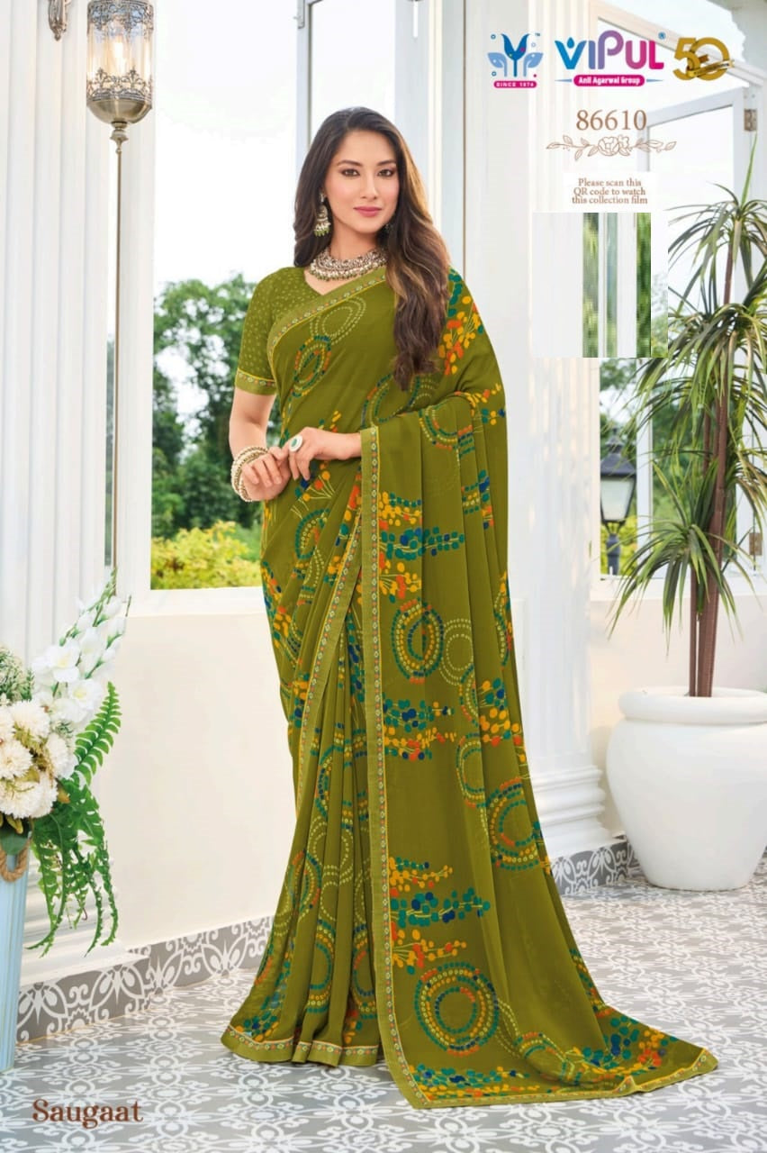 86610 Saugaat Vipul Weightless Sarees