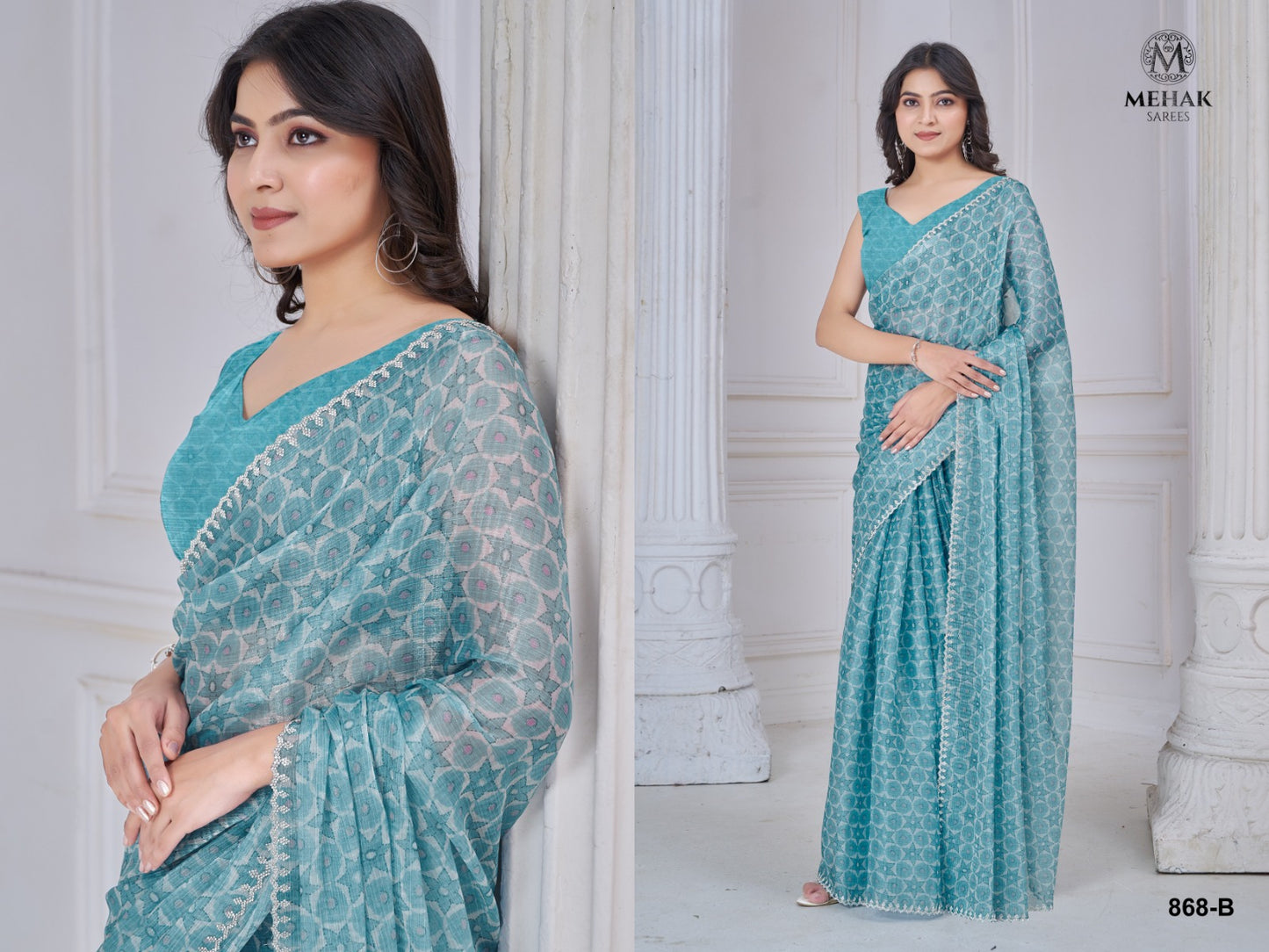 868B Mehek Soft Silk Sarees