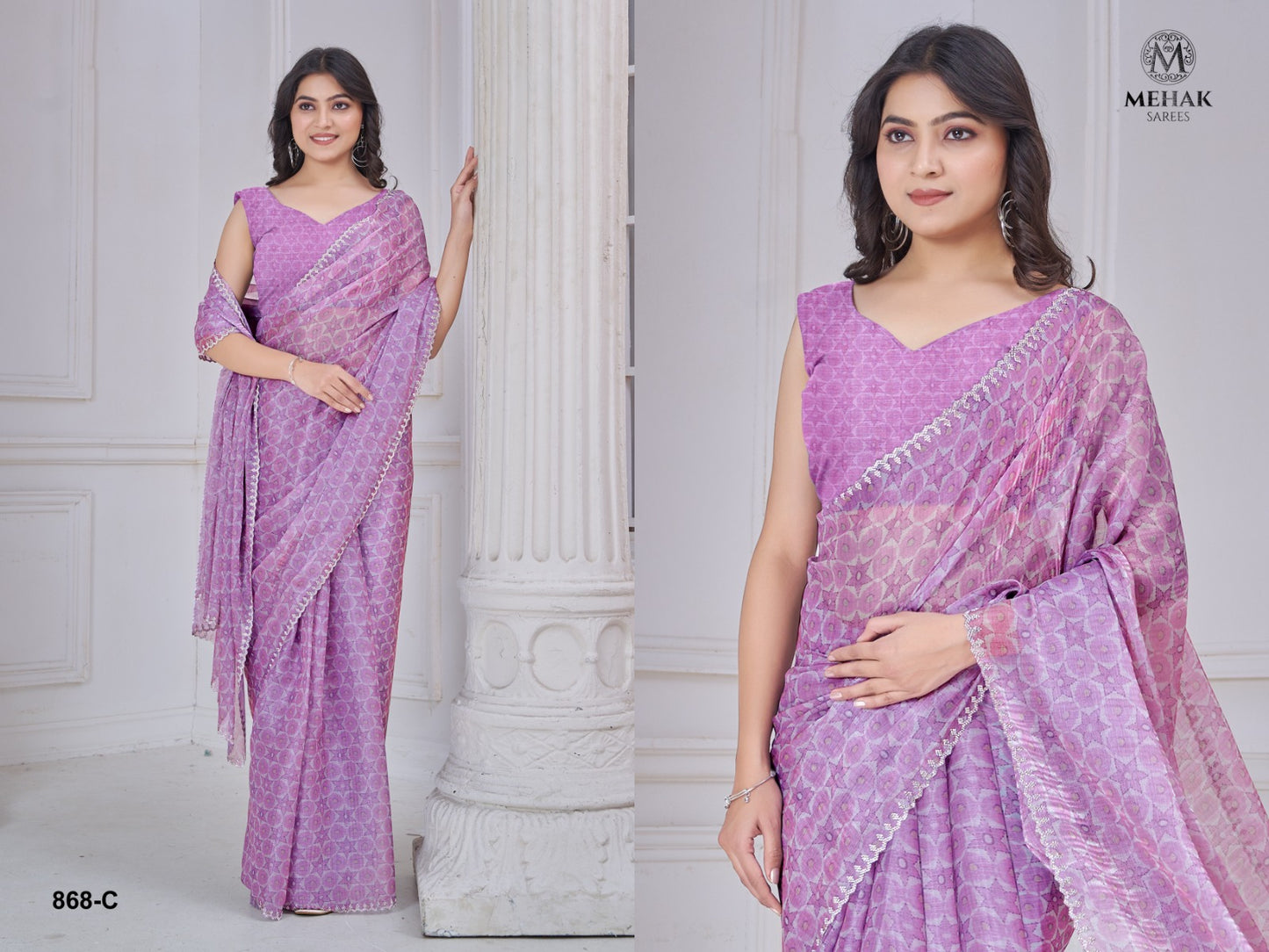 868C Mehek Soft Silk Sarees