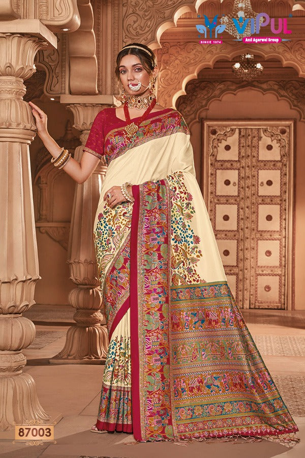87003 Vipul Silk Sarees