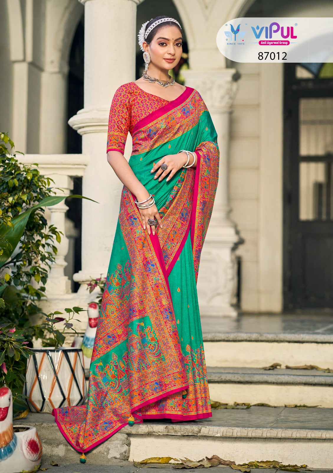 87012 Vipul Silk Sarees