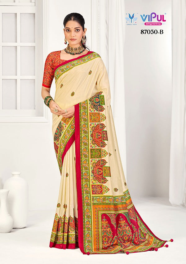 87050-B Vipul Silk Sarees