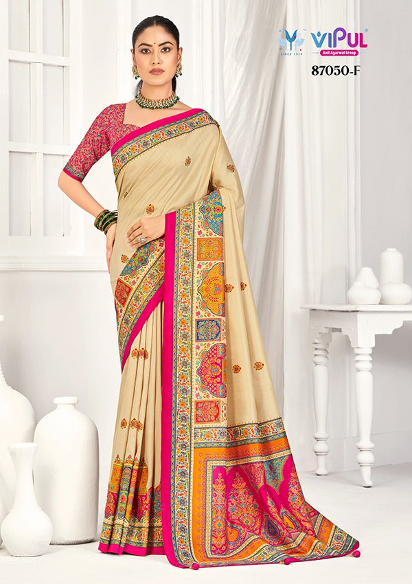 87050-F Vipul Silk Sarees