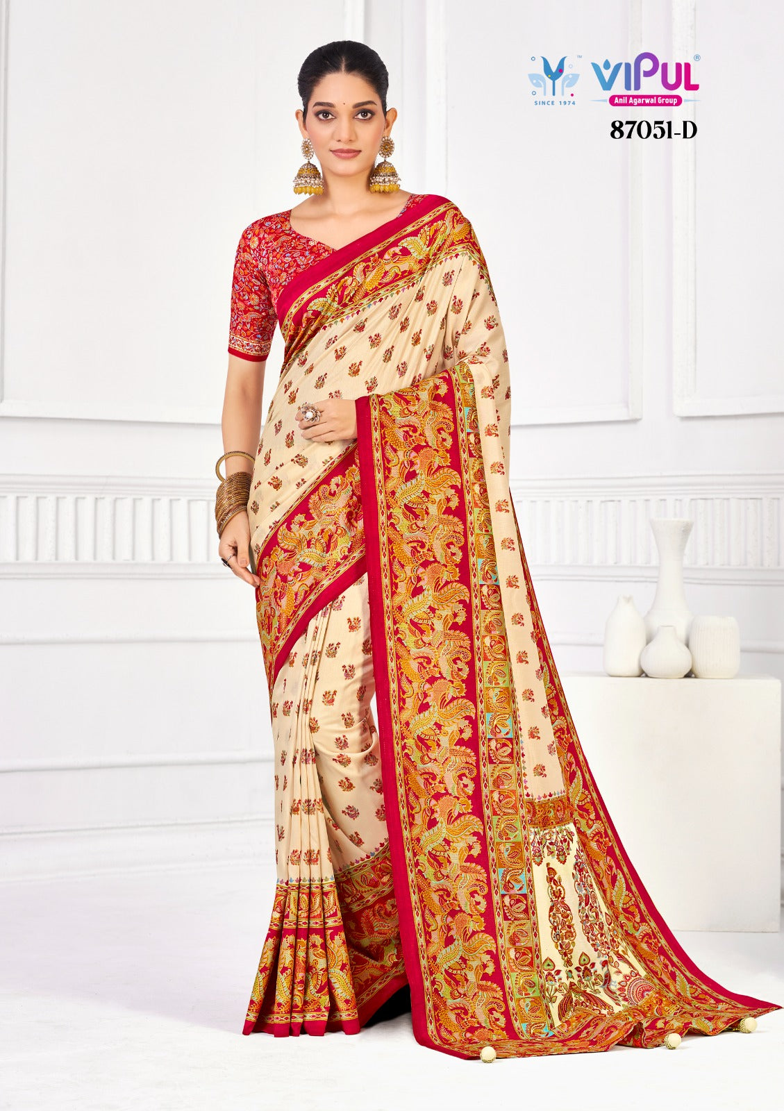 87051D Vipul Silk Sarees