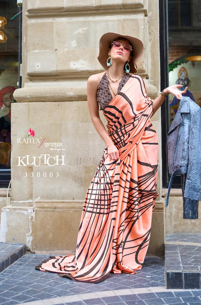 330003 Klutch Rajtex Sarees