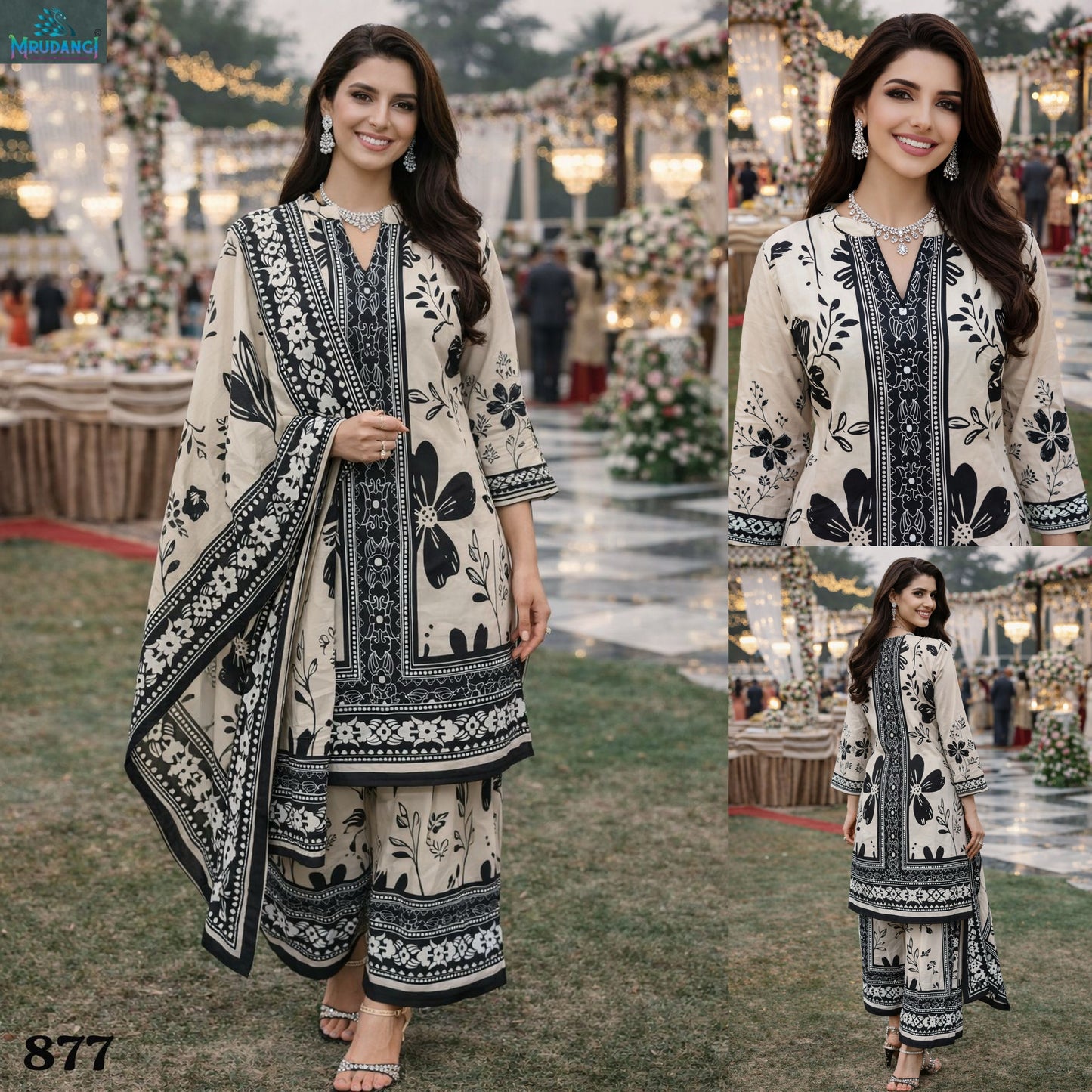 877 Meena Vol 2 Mrudangi Premium Rayon Readymade Suits