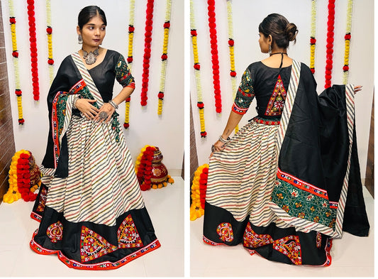 7048 Rajwadi Vol 7 Navratri Garba Chaniya Choli