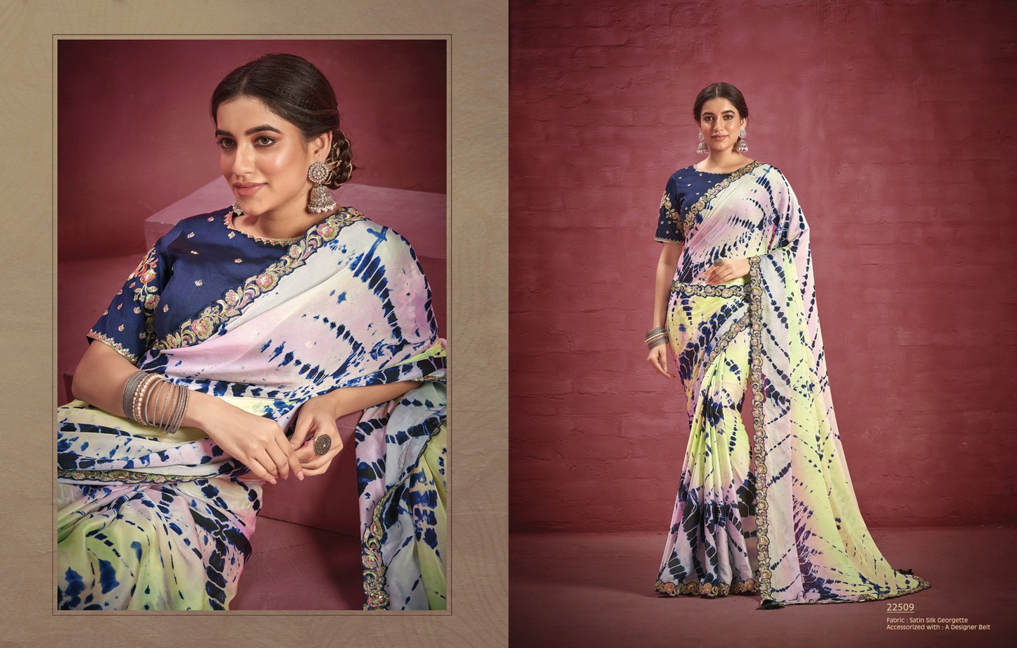 22508 Mohmanthan Mahotsav Sarees