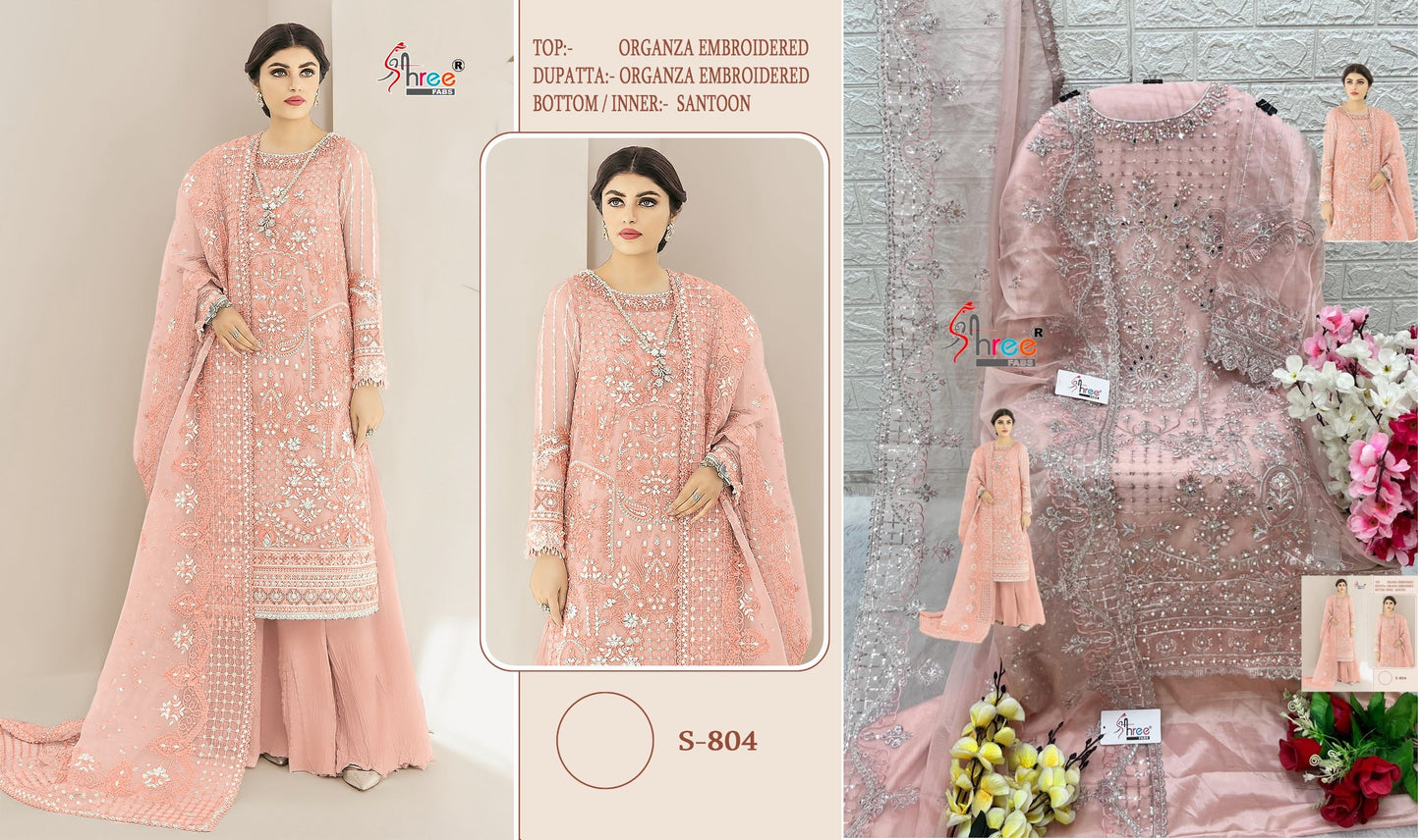 804 Shree Fabs Pakistani Salwar Suits