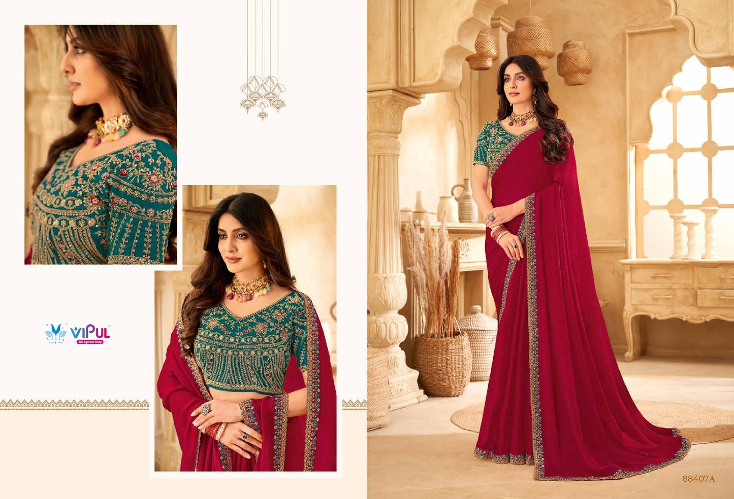 88407A Amaira Vipul Chiffon Sarees