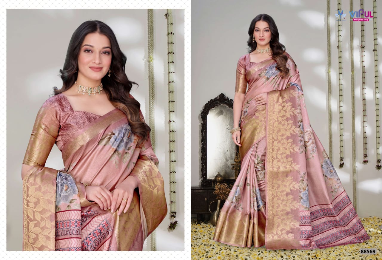 88569 Sawali Vipul Soft Silk Sarees