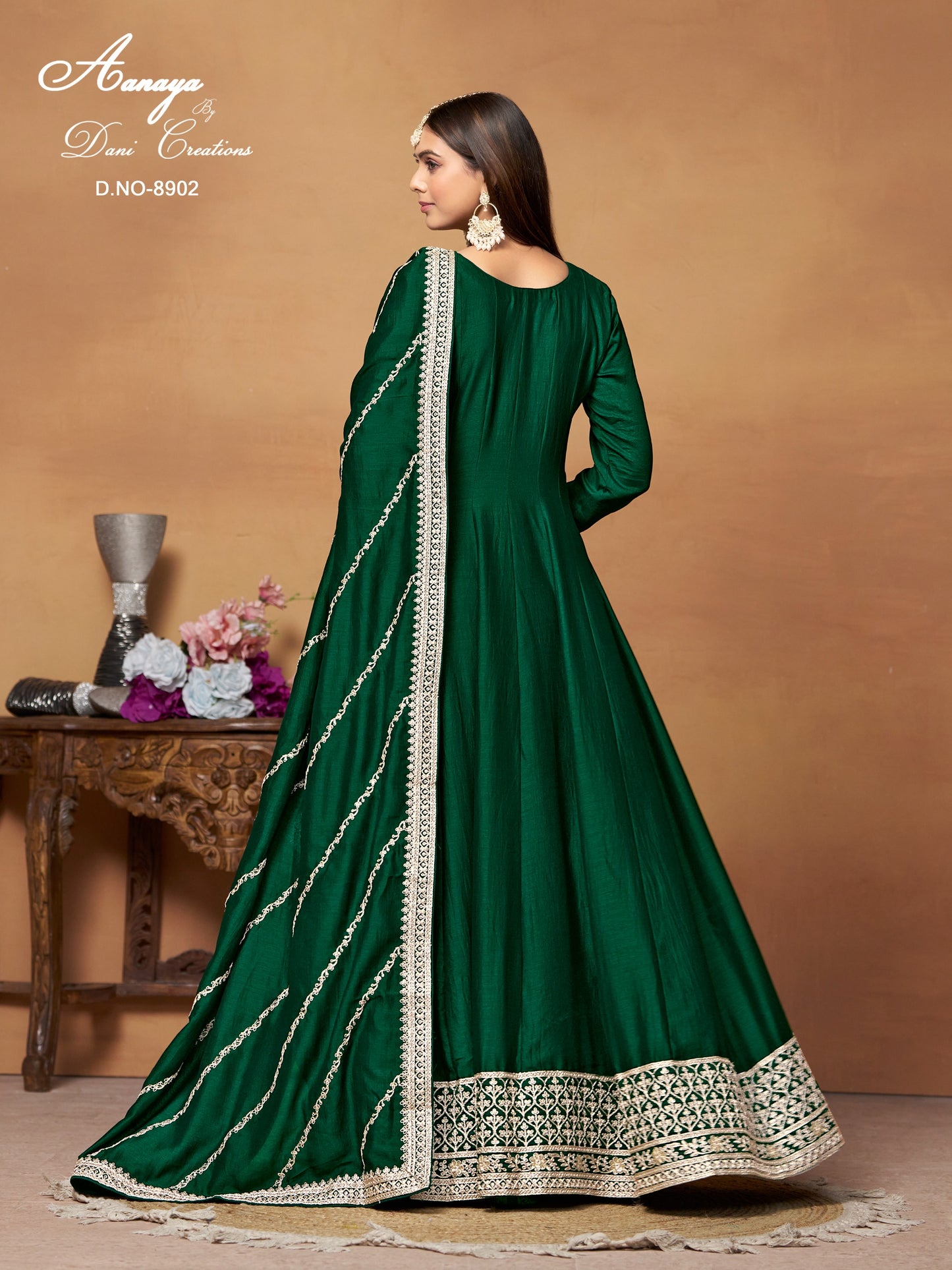 8902 Aanaya Vol 189 Dani Creation Anarkali Unstitched Suits