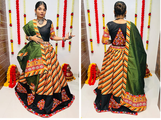 7047 Rajwadi Vol 7 Navratri Garba Chaniya Choli