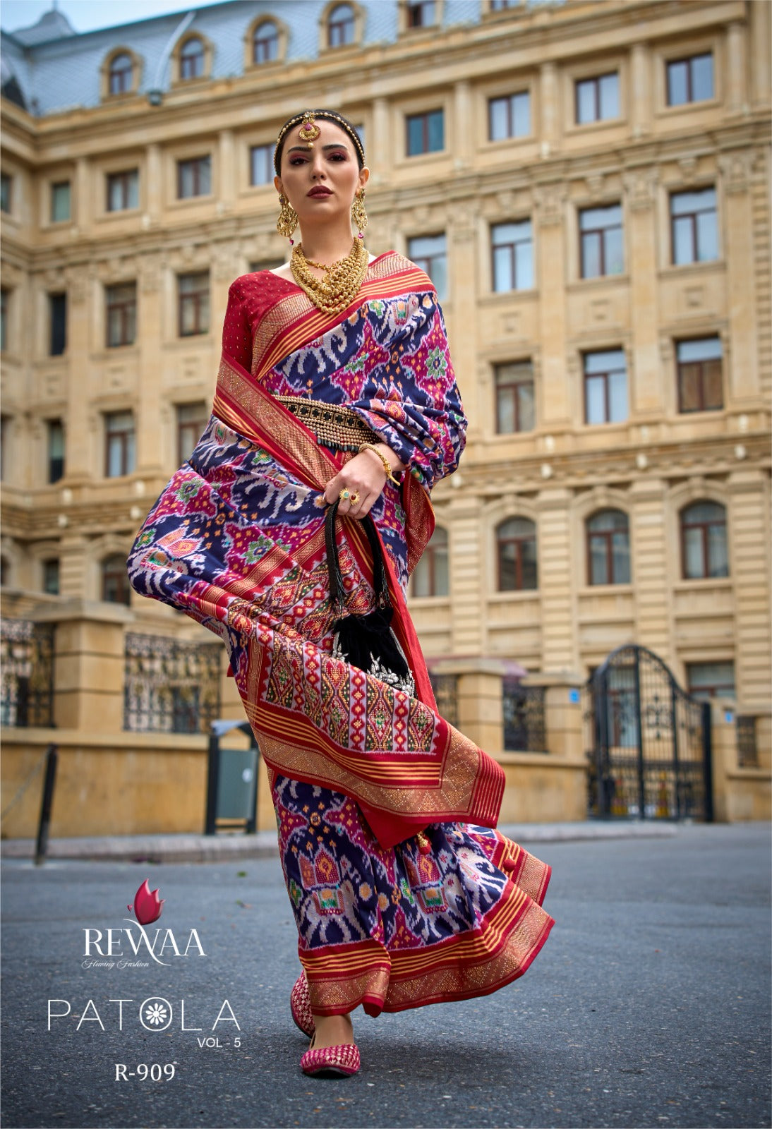 R-909 Patola Vol 5 Rewaa Sarees