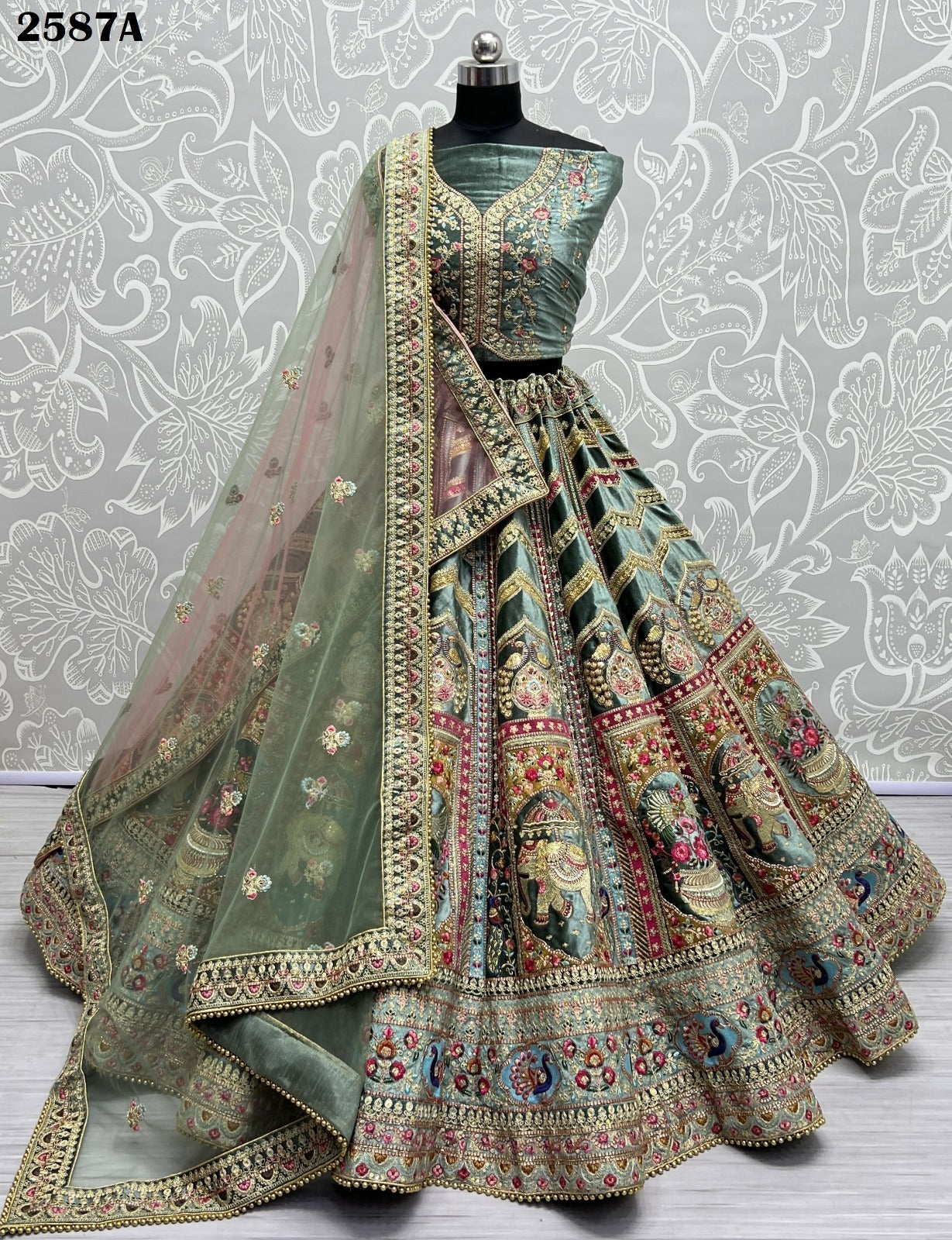 2587A Anjani Art Lehenga Choli