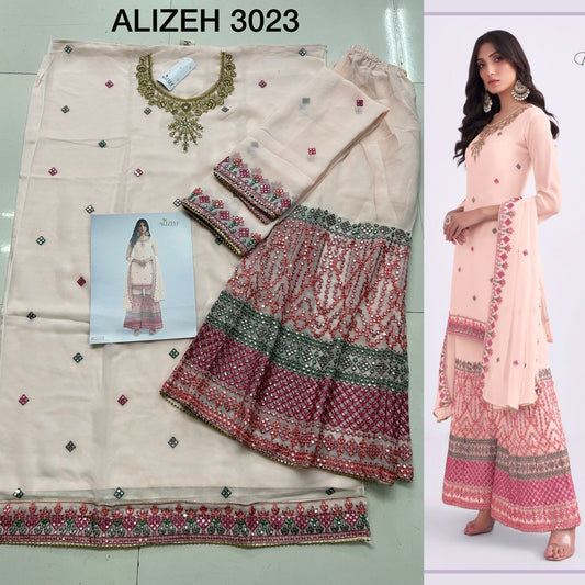 3023 Almora Vol 6 Alizeh Unstitched Suits