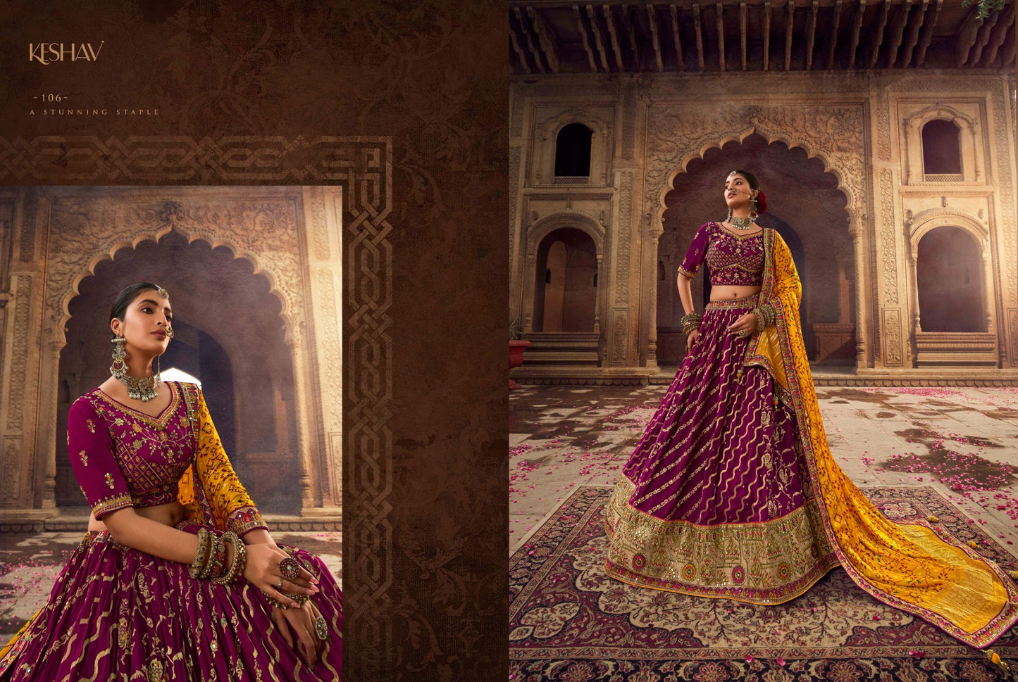 106 Vol 1 Keshav Lehenga Choli