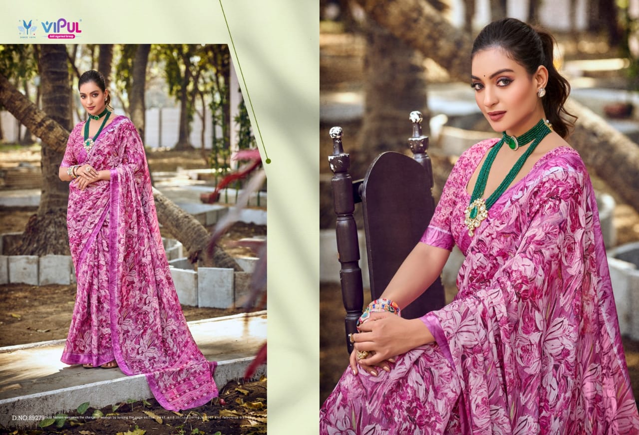 89279 Samriddhi Vipul Dull Moss Sarees
