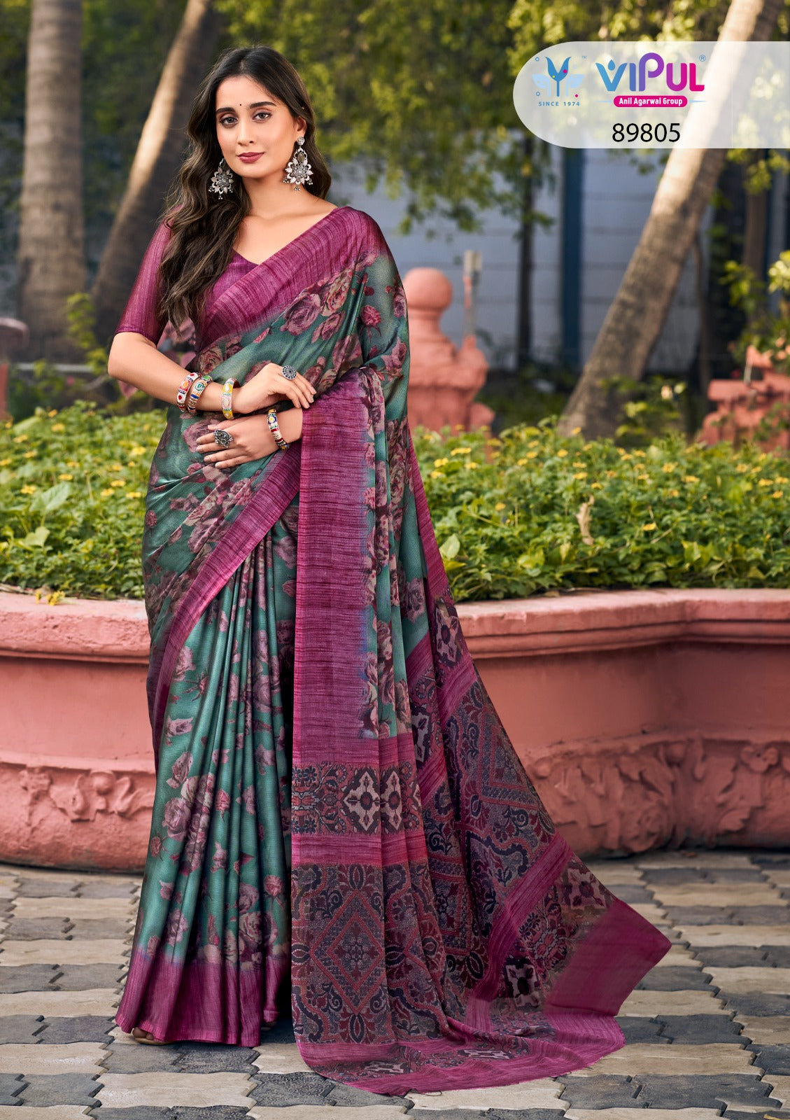 89805 Juliet Vipul Chiffon Sarees
