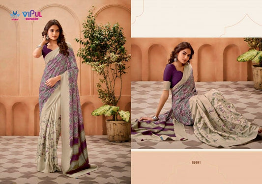 89991 Aanya Vipul Silk Sarees