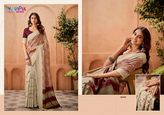 89995 Aanya Vipul Silk Sarees