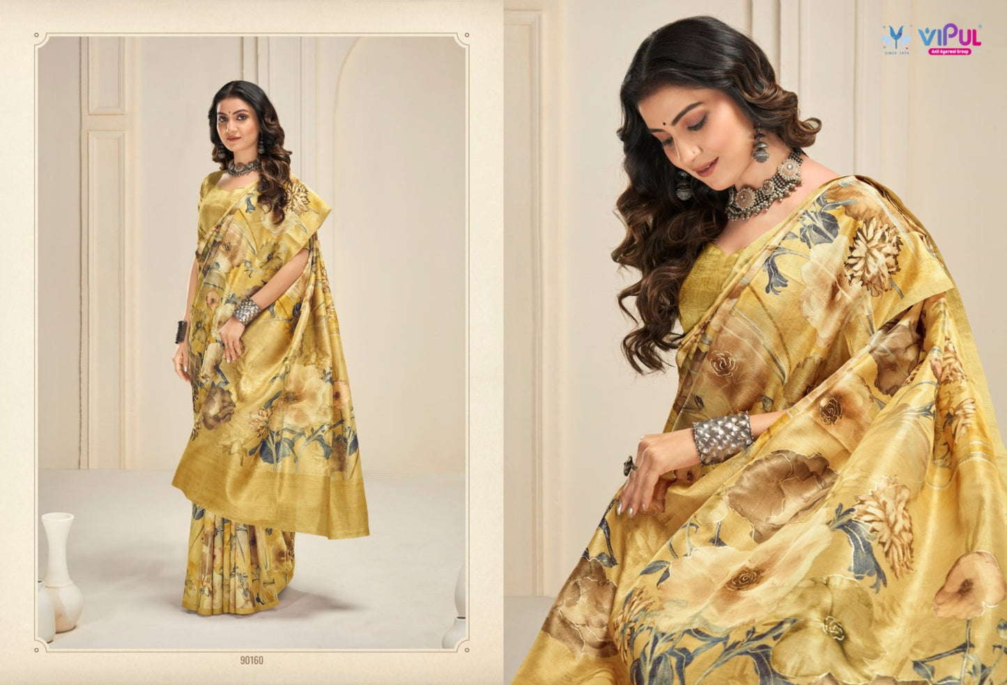 90160 Khaadi Vipul Silk Sarees