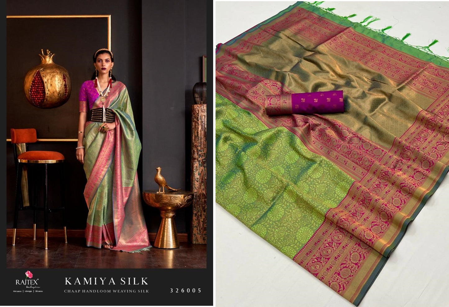 326005 Kamiya Rajtex Sarees