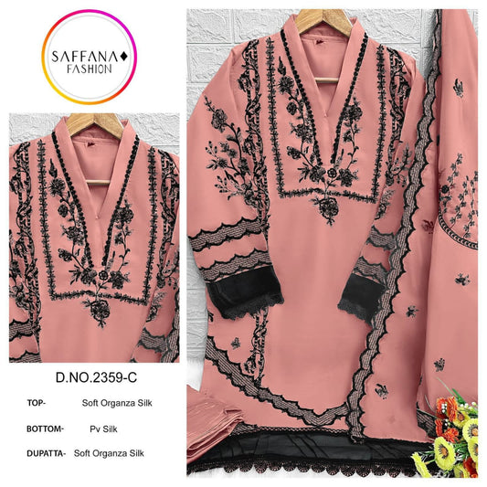 2359C Saffana Pakistani Readymade Suits