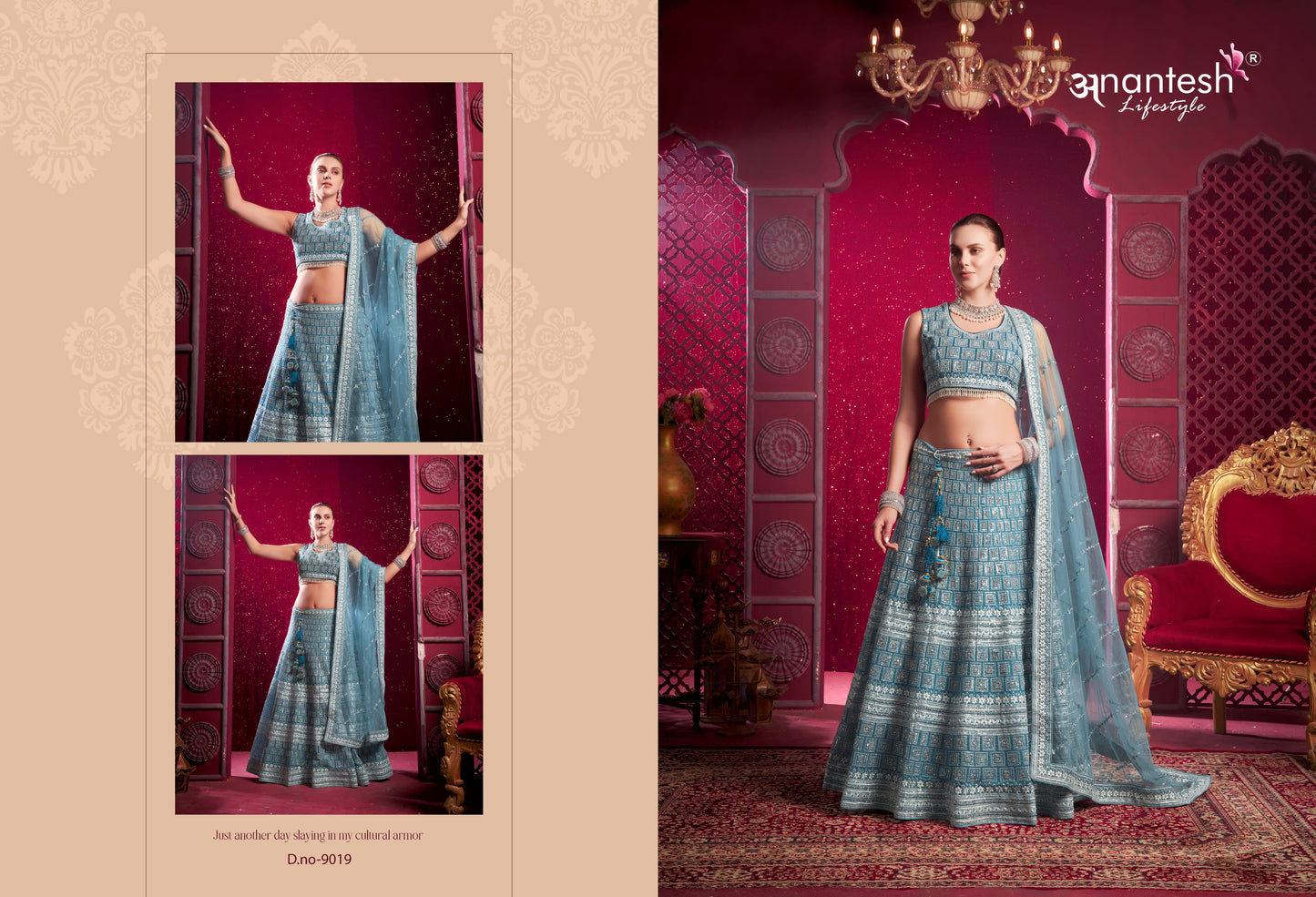 9019 Bridle Couture Vol 4 Anantesh Lehenga Choli