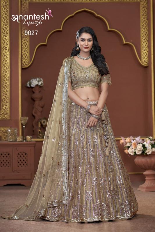 9027 Bridal Coulture 2025 Anantesh Premium Net Readymade Lehenga Choli