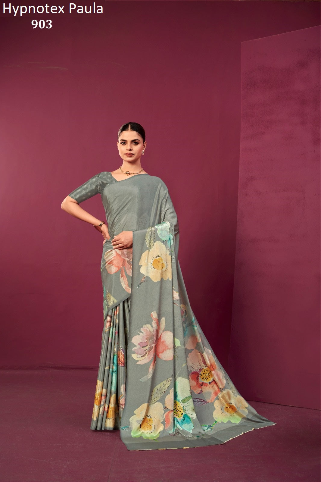 903 Paula Hypnotex Malai Silk Sarees