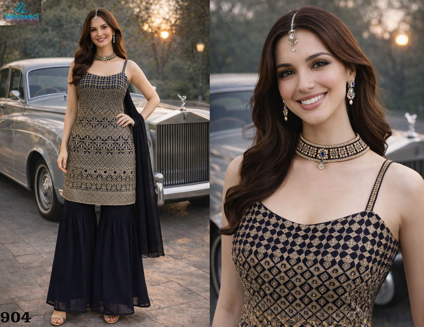 904 Lotus Vol 2 Mrudangi Premium Georgette Readymade Suits