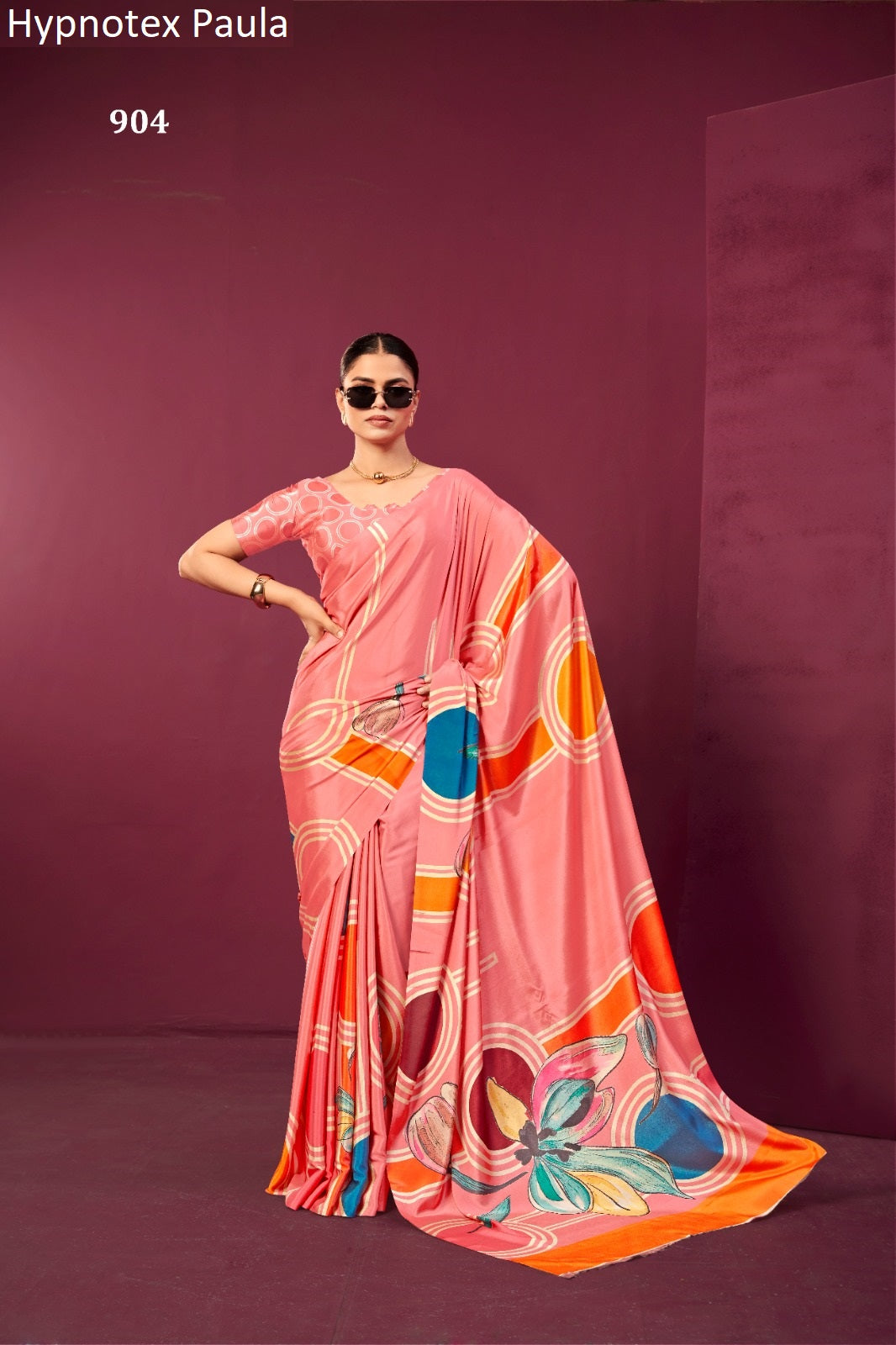 904 Paula Hypnotex Malai Silk Sarees