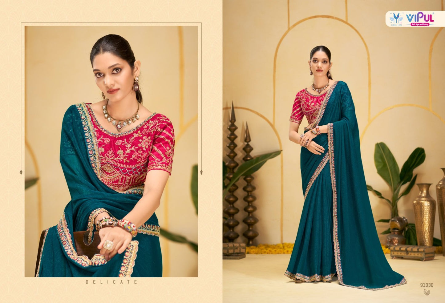 91030 Amaira Vol 2 Vipul Chiffon Sarees