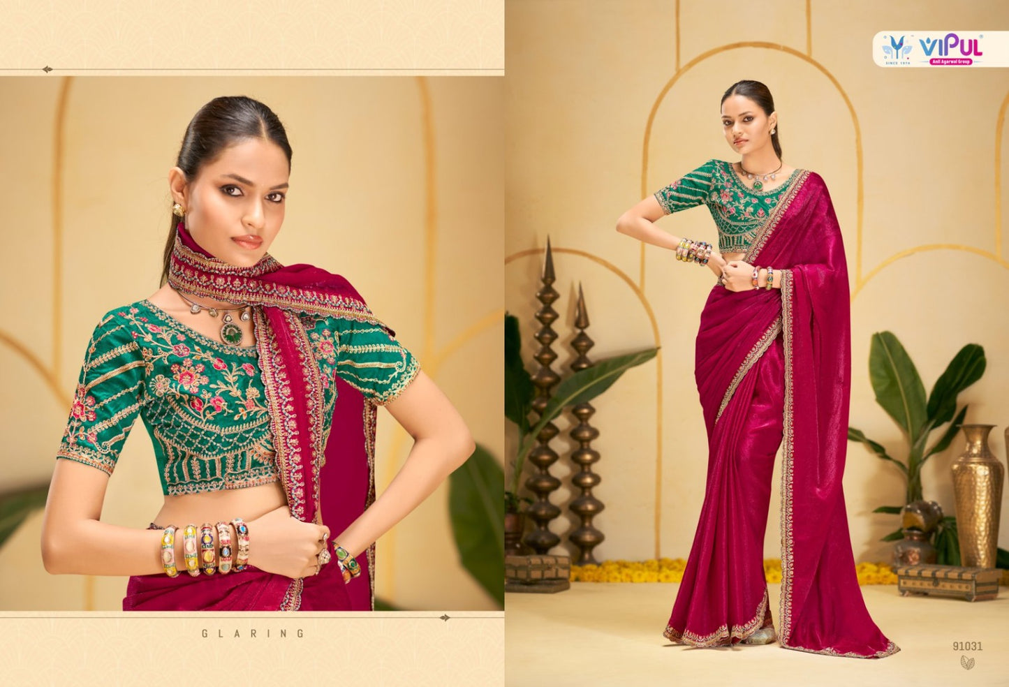 91031 Amaira Vol 2 Vipul Chiffon Sarees