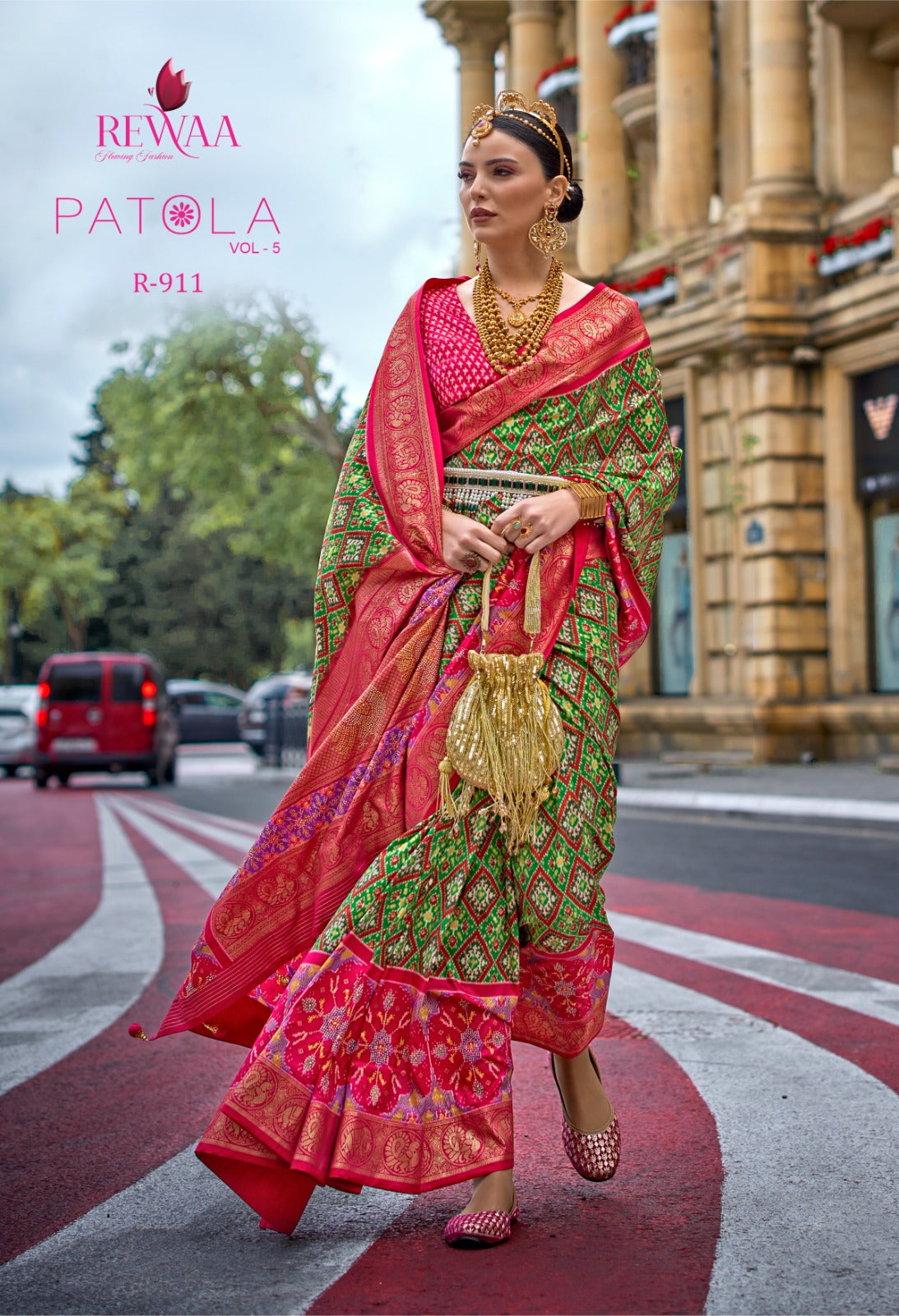 R-911 Patola Vol 5 Rewaa Sarees
