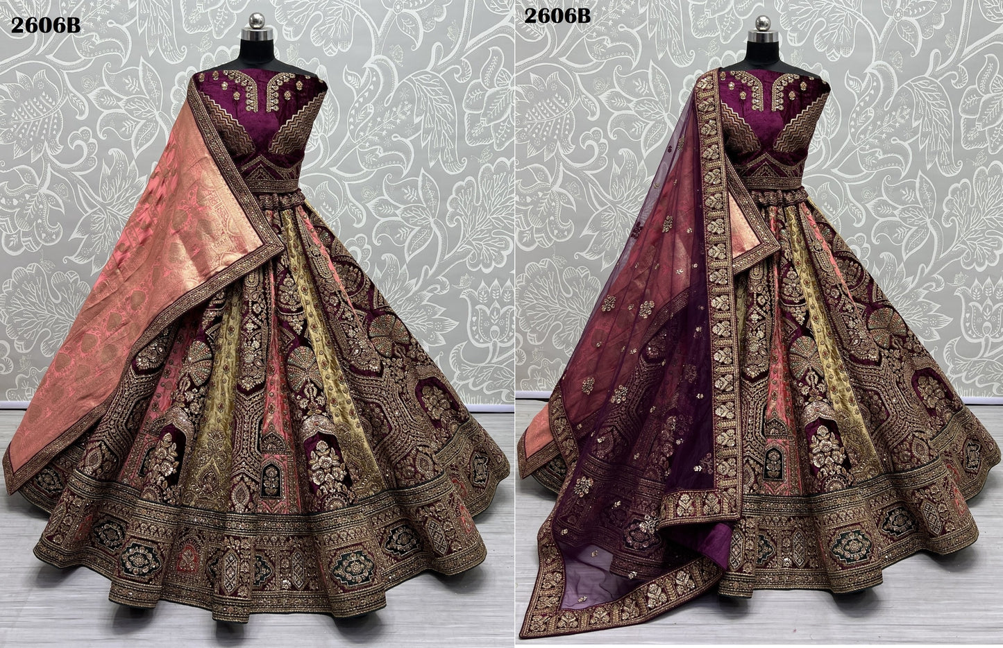 2606B Anjani Art Lehenga Choli