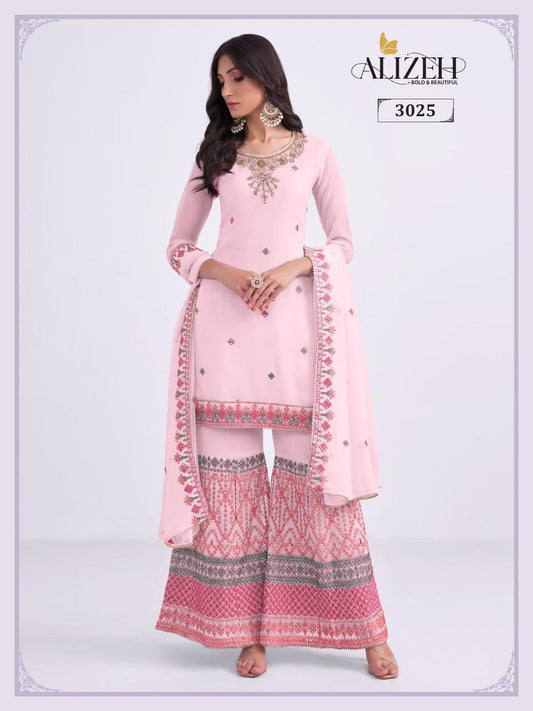 3025 Almora Vol 6 Alizeh Unstitched Suits