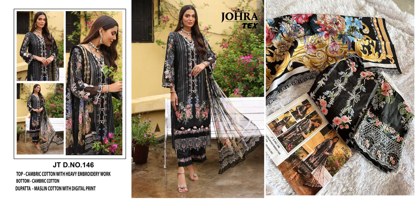 Jt 146 Johra Tex Pakistani Salwar Suits