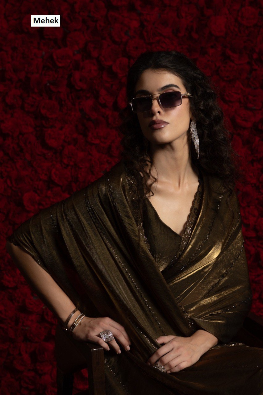 911B Mehek Satin Silk Sarees