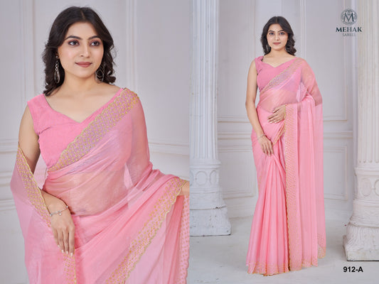 912A Mehek Art Silk Sarees