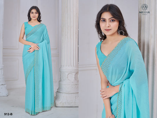 912B Mehek Art Silk Sarees