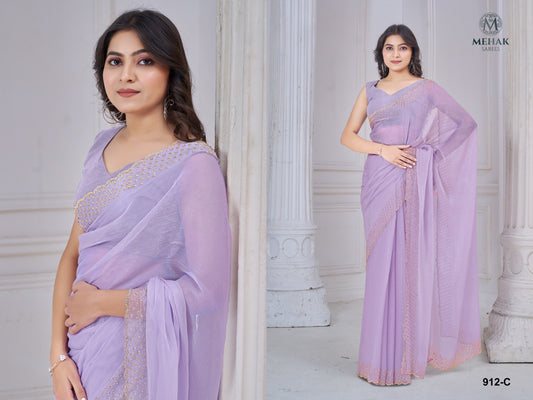 912C Mehek Art Silk Sarees