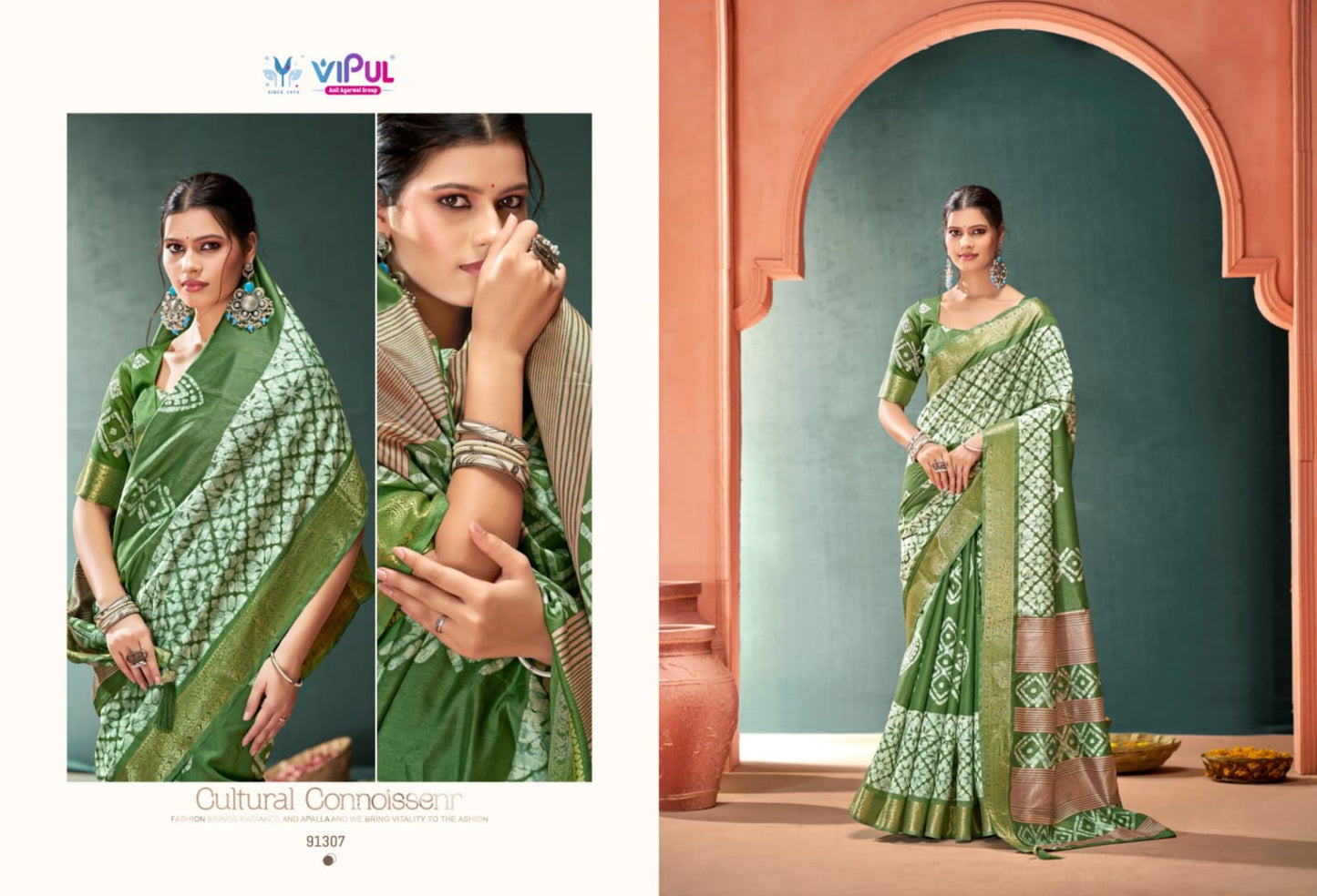 91307 Samira Vipul Silk Sarees