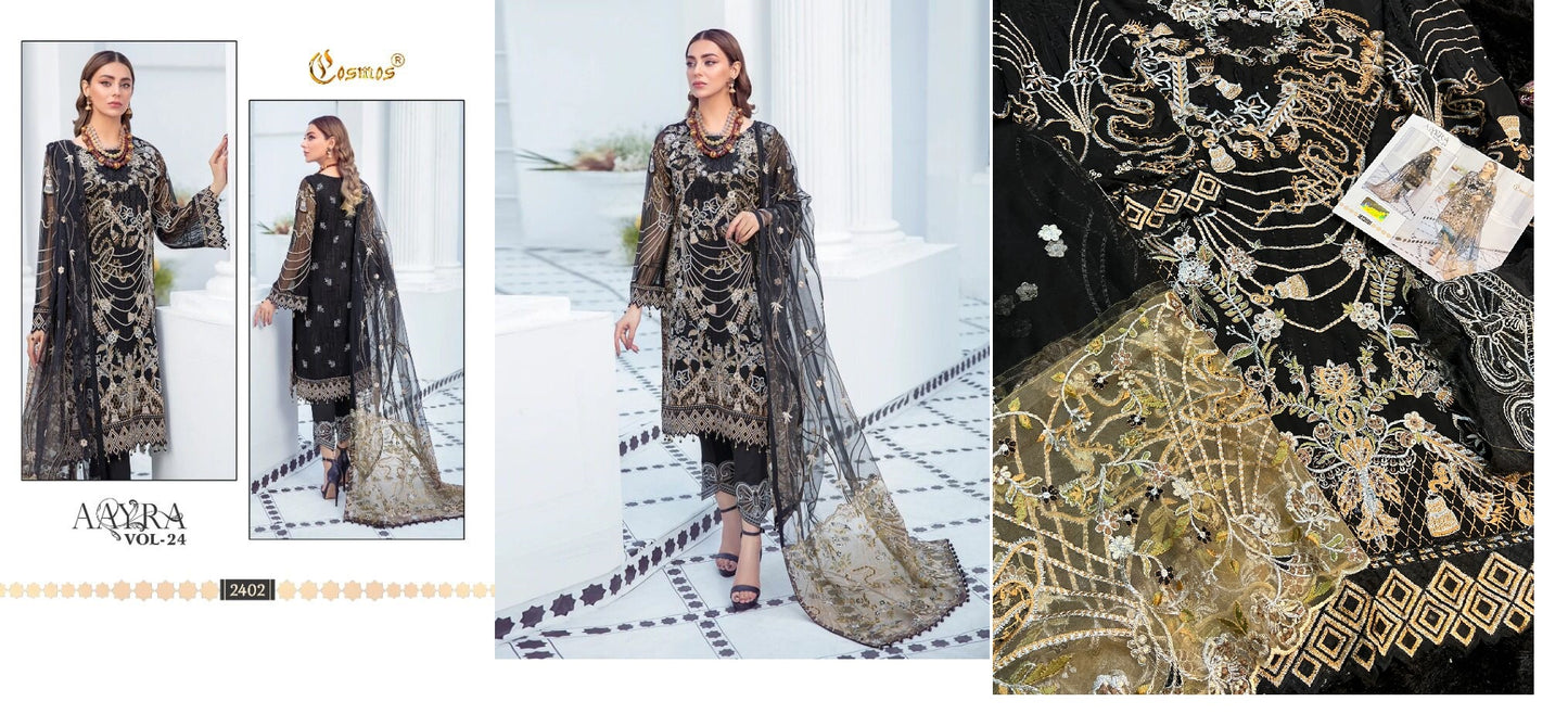 2402 Cosmos Fashion Pakistani Salwar Suits