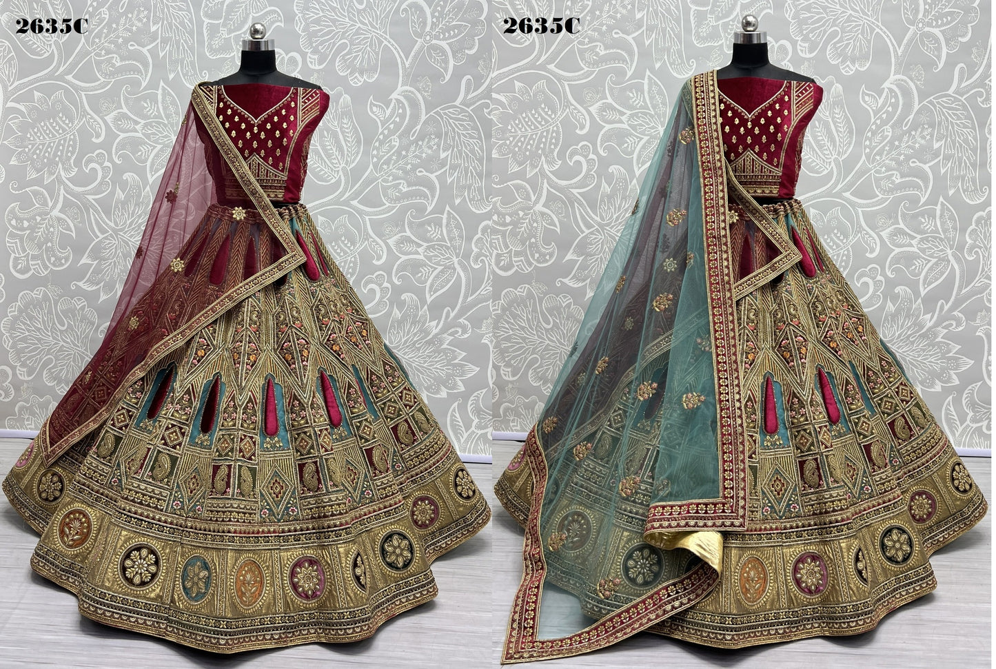 2635C Anjani Art Lehenga Choli