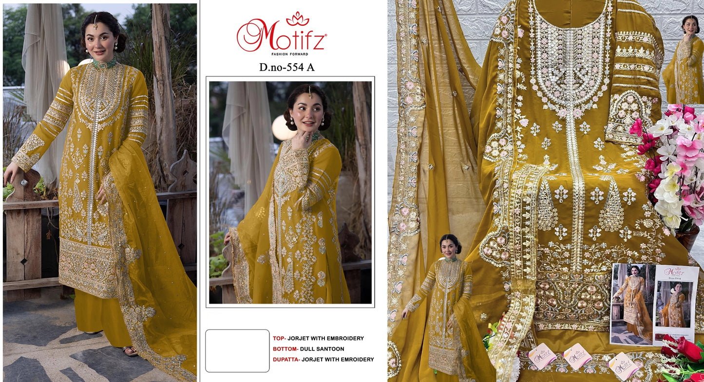 554A Motifz Pakistani Salwar Suits