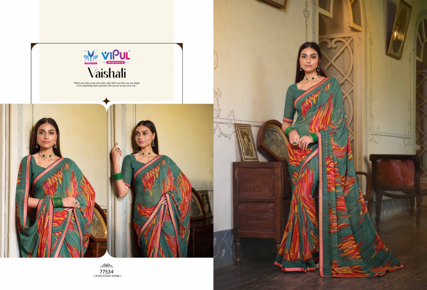 77534 Vaishali Vipul Sarees
