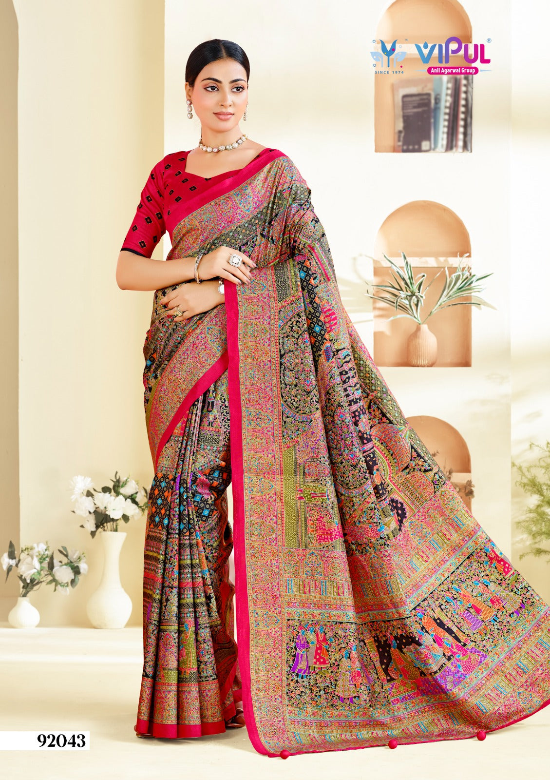 92043 Vipul Silk Sarees